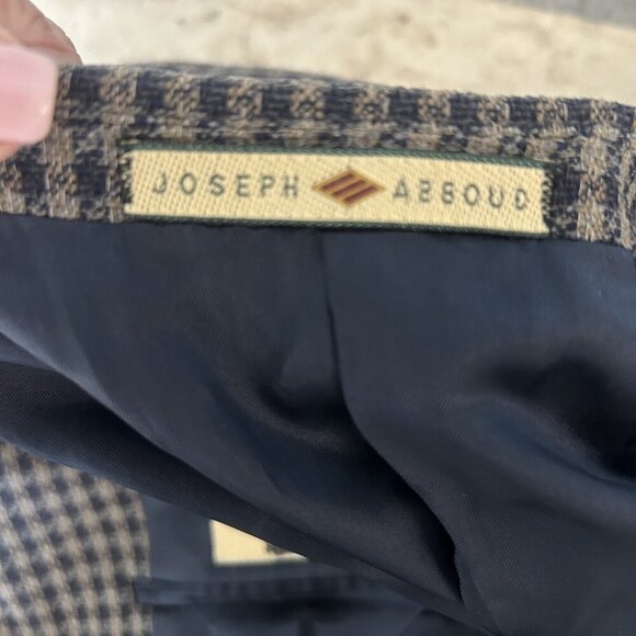 Joseph Abboud Men's 100% Wool Checkered Tweed Sport Coat Blazer Size 40R - Picture 10 of 14